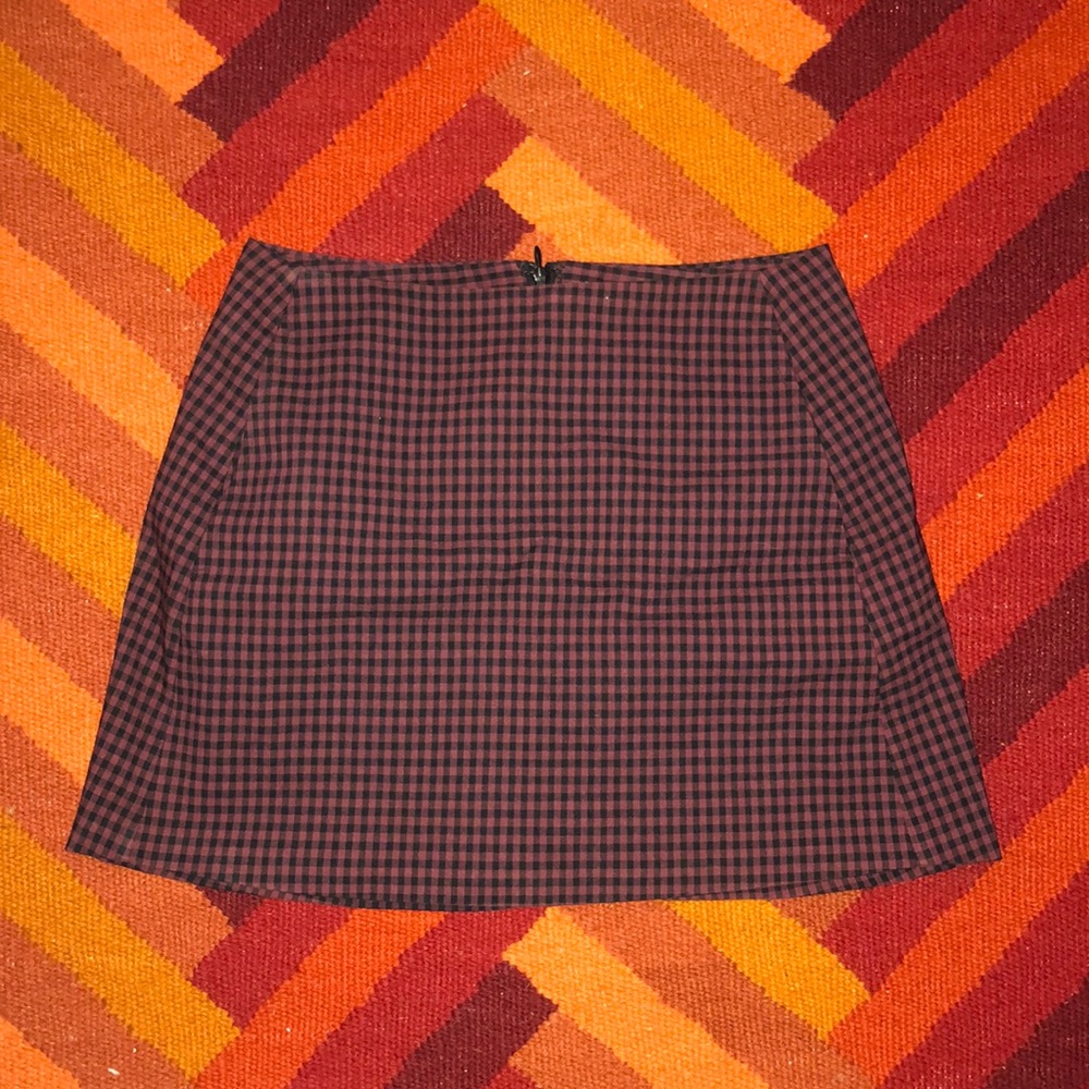 Never worn plaid miniskirt size xs